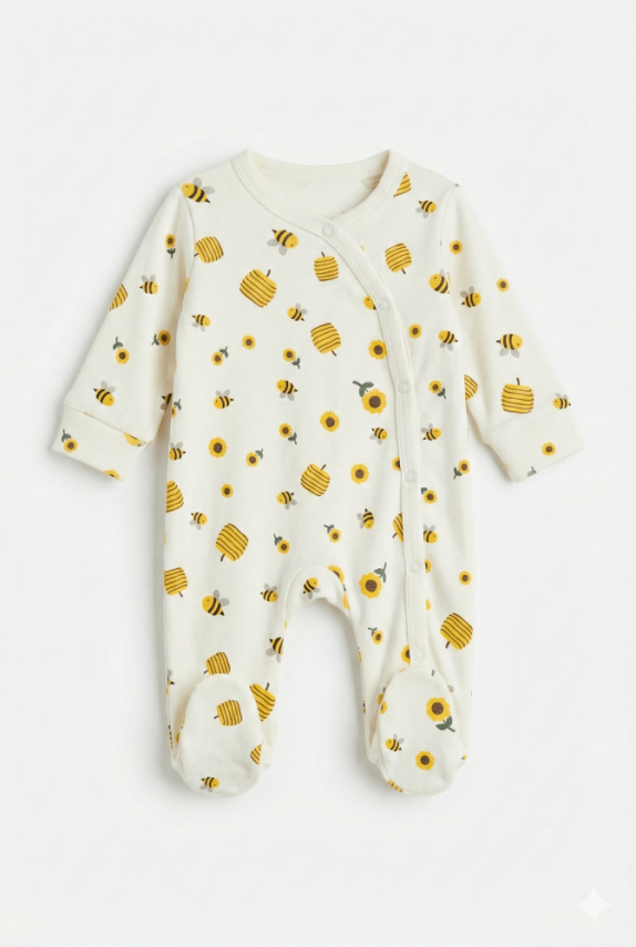 Honey Önden Çıtçıtlı Body  - 1