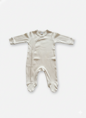 Latte  Önden Çıtçıtlı Body