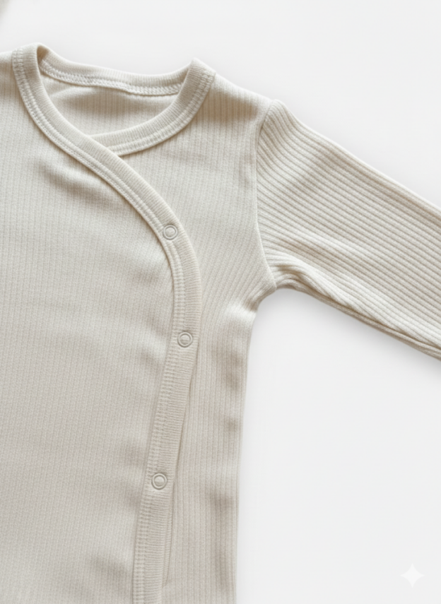 Latte  Önden Çıtçıtlı Body - 2