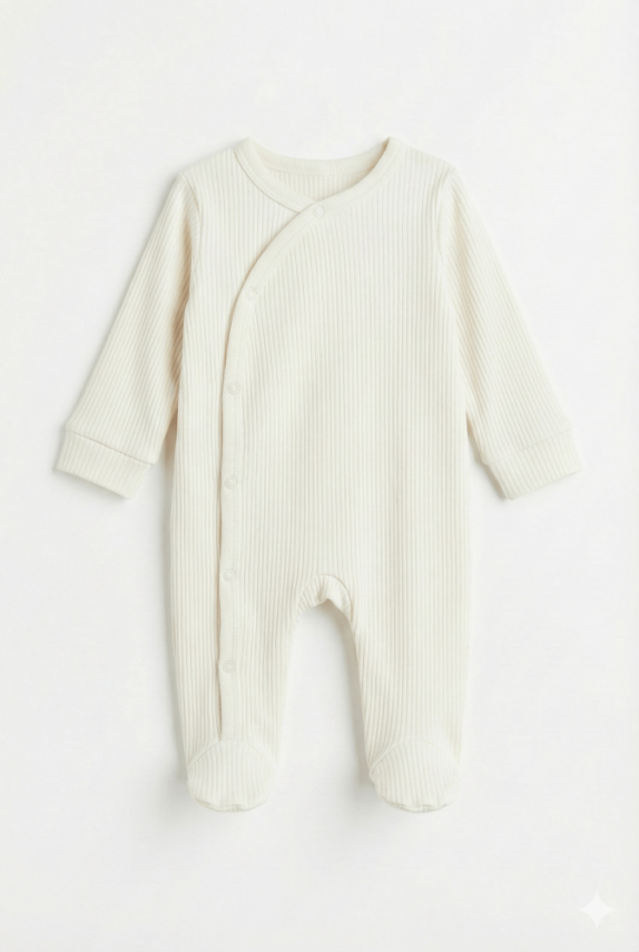 Latte  Önden Çıtçıtlı Body - 1